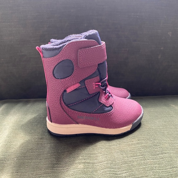 Kids' Winter Boots - Burgundy - Picture 2 of 7